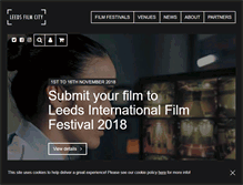 Tablet Screenshot of leedsfilmcity.com